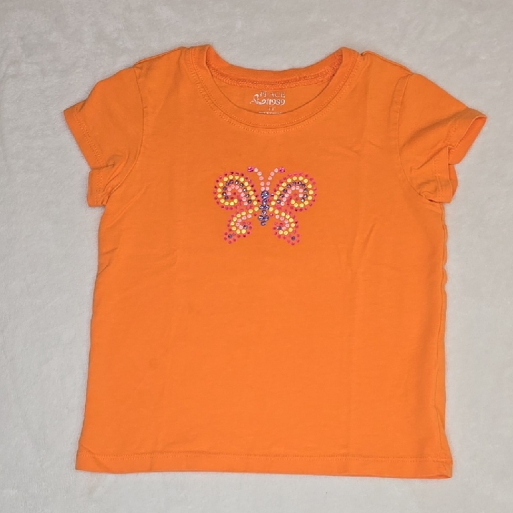 🎁 The Children's Place Butterfly Tee Sz 4T